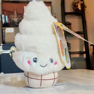 Plush Ice Cream Cone Stuffed Toy